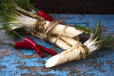 kırmızı biber yakın görünüm