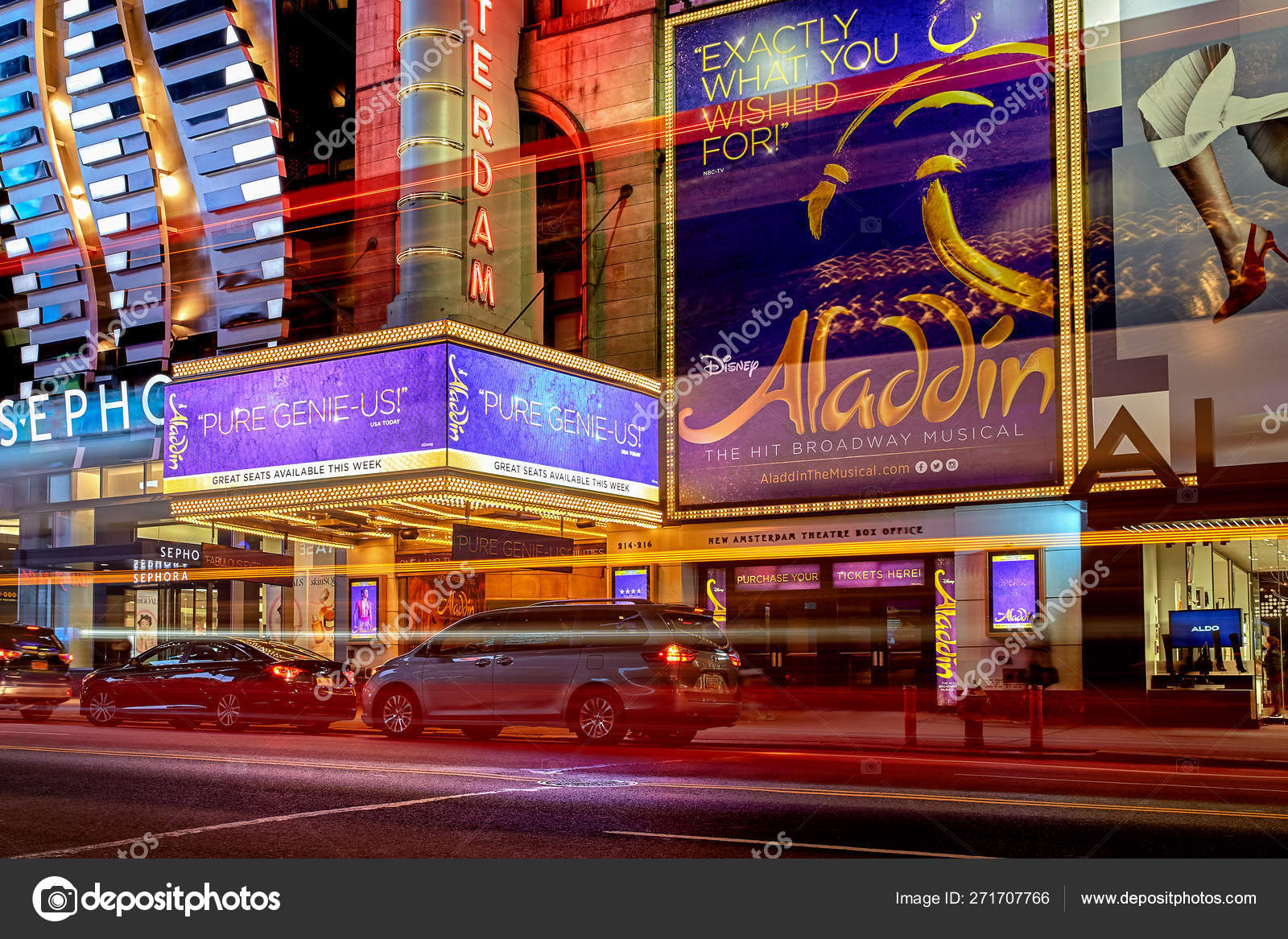 New Amsterdam Theatre Seating Chart Aladdin