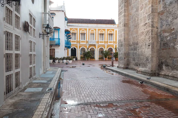 Uma Visão Típica Cartagena Colômbia — Fotografia de Stock