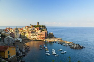 cinque terre Milli Parkı, liguria, İtalya için şaşırtıcı görünümü