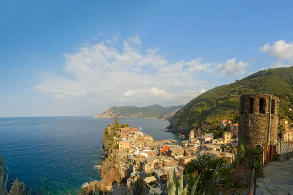 Niesamowity Widok Cinque Terre National Park Liguria Włochy — Zdjęcie stockowe