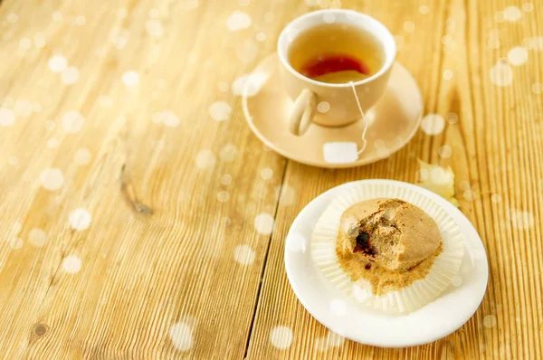 Tazza Sole Del Mattino Vicino Alla Finestra — Foto Stock