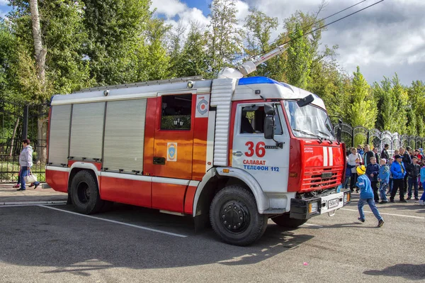 İtfaiye kamyonu Kamaz. Salavat şehri
