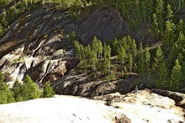 Banliyö parklarında birçok ilginç yer var, rezervleri ve dağ sıraları olan ocaklar, taşlı kıyıları ve renkli kayaları olan göller, birçok kuş ve insan, köpekleri, gelincikleri, tilkileri, birçok manzarası, çiçekleri ve ağaçları olan.