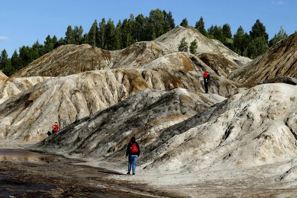 Los Parques Suburbanos Hay Muchos Lugares Interesantes Canteras Con Embalses — Foto de Stock