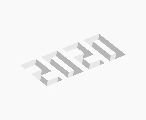 Yeni yılın takvim yılı 2020.