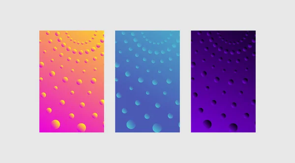 Dairelerin geometrik dokusu ve renkli gradyanlarla desen arkaplanı.