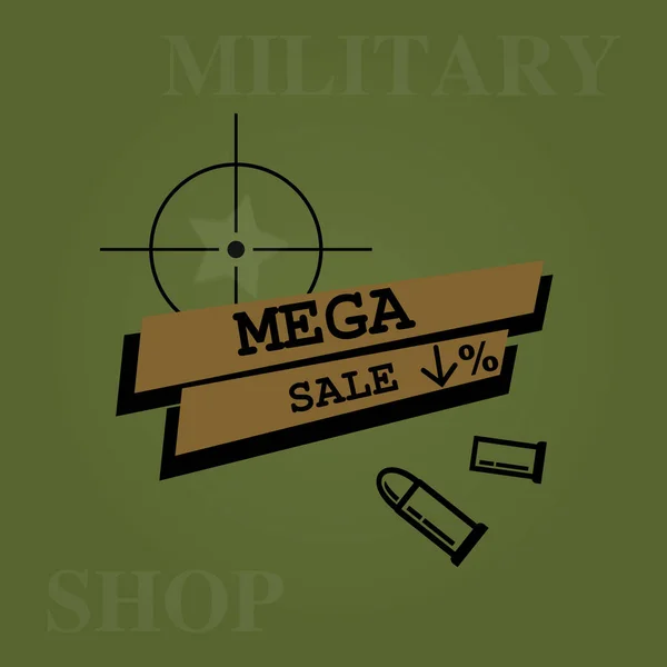 Görme ve kurşunlarla askeri mağazada indirim..