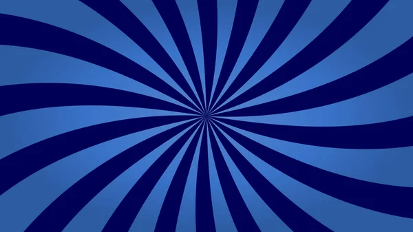 Çarpık bir girdabın vektör çizimi, koyu mavi rengin patlaması.