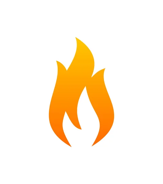 Hafif arkaplanda tasarım için ateşin vektör illüstrasyonuName.