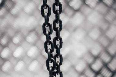 seçici odak modern Asansör zincirleri 