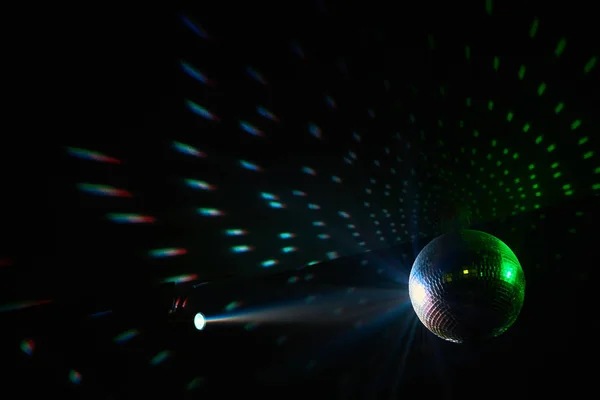 Disco Bal Kleurrijke Verlichting — Stockfoto