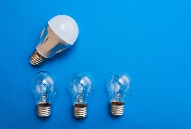 minimalist duvar kağıdı, ampuller ve kopya alanı