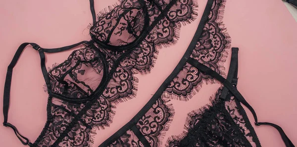 Seductive Lingerie Background Valentine Day Concept — Stock Photo, Image