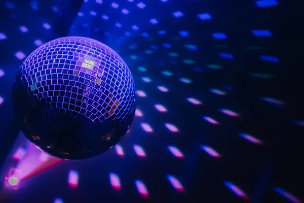 Disco Bal Kleurrijke Verlichting — Stockfoto