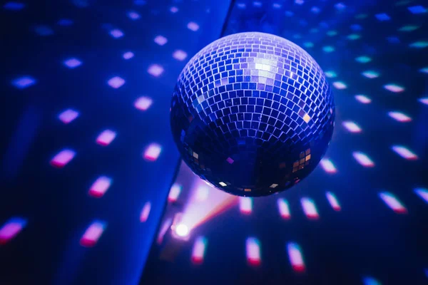 Disco Bal Kleurrijke Verlichting — Stockfoto