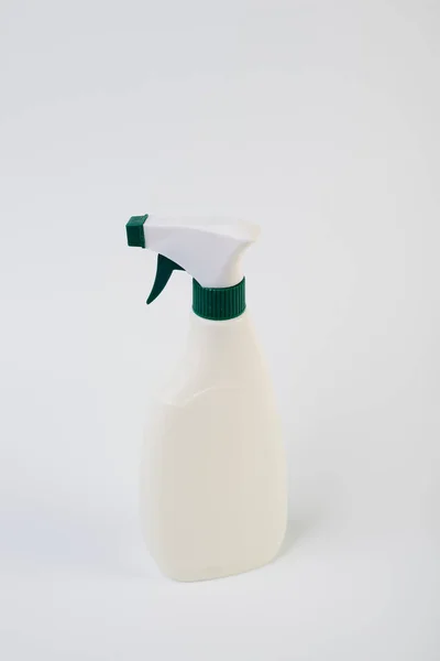 Biały Spray Wodny Białej Powierzchni — Zdjęcie stockowe