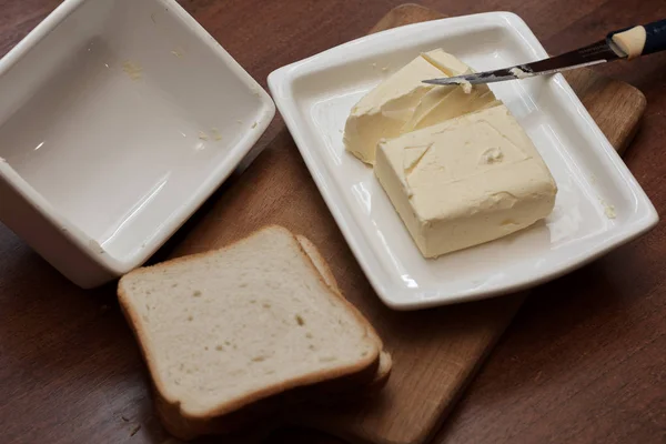 Manteiga Uma Manteiga — Fotografia de Stock