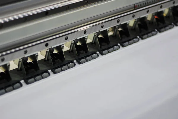 Wide Format Inkjet Printer — Stock Photo, Image