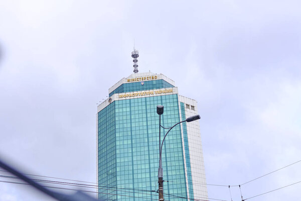 Украина, Киев, сентябрь 2018 года: Министерство инфраструктуры Украины
