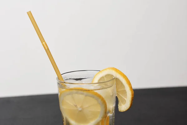 Glass Cocktail Lemonade — Stock Photo, Image