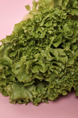 Taze marul salatasına yakından bak. 