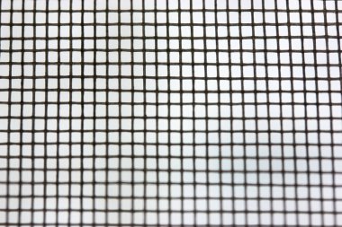 Pencereye yakın plan koruyucu cibinlik.