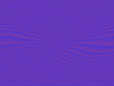 Soyut mor dalgalı çizgiler gradyan arkaplan. Mor tonlarda dalgalı çizgilerin kusursuz soyut arkaplanı. Sıvı tasarımı görüntüye hareket ve derinlik hissi veriyor. Çapraz çizgi desenleri 