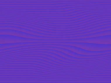 Soyut mor dalgalı çizgiler gradyan arkaplan. Mor tonlarda dalgalı çizgilerin kusursuz soyut arkaplanı. Sıvı tasarımı görüntüye hareket ve derinlik hissi veriyor. Çapraz çizgi desenleri 