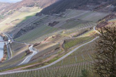 Moseltal, Almanya - 26 Şubat 2016