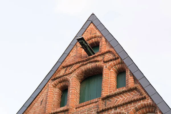 Nápravného Zařízení Lueneburg Ostnatým Drátem Strážní Věže Věznice — Stock fotografie