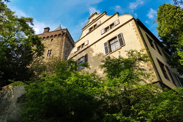 Середньовічного Замку Schloss Landsberg Німеччині — стокове фото