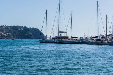 Bucht von bağlantı noktası Antratx. Bağlantı noktası Bay Antratx.