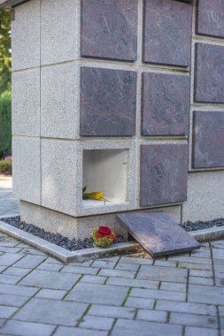A stone columbarium         clipart