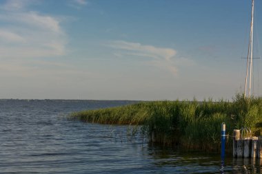 Fischland 'deki Boddenlandschaft           