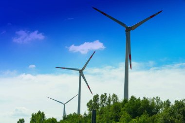 Yenilenebilir enerjiler için rüzgar türbinleri    