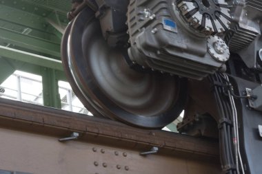 Motor süspansiyon demiryolu