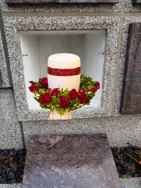 A stone columbarium — Stock Photo, Image