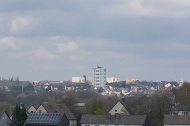 Velbert kentinin panoramik manzarası       