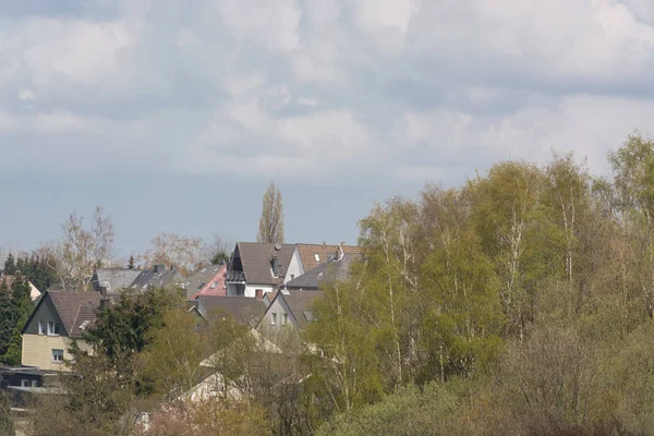 Panoramisch uitzicht op de stad Velbert — Stockfoto