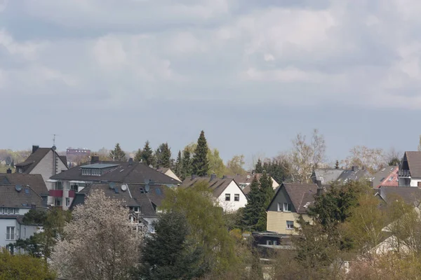 Panoramatický pohled na město Velbert — Stock fotografie