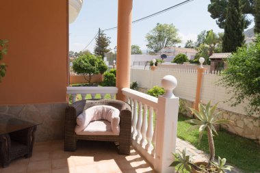 Darss Zingst Fischland yakınlarındaki Baltık Denizi 'nde uçurum