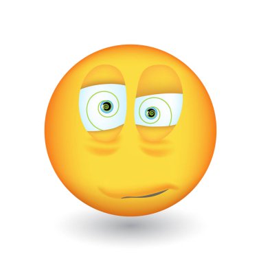  şirin Emoji hipnoz hali