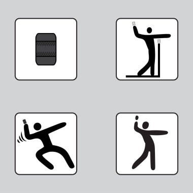 simgeler askeri pentatlon el bombası atma.