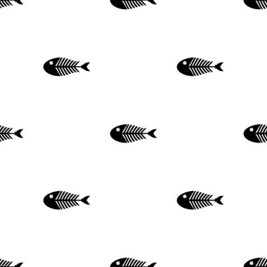 bir fish.vector ile komik resim