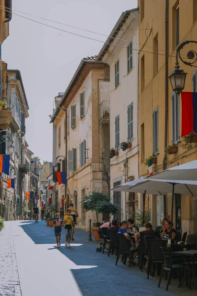 Anagni 'de manzara, Frosinone ili, Lazio, orta İtalya — Stok fotoğraf