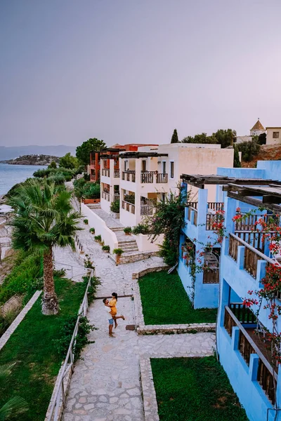 Крит, Греция, Candia park village a luxury village in Crete Greece — стоковое фото