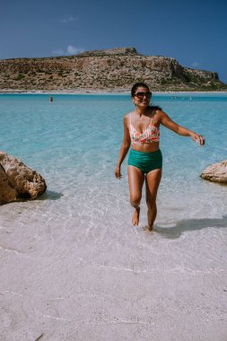 Balos Beach Cret Yunanistan, Balos plajı Yunanistan 'ın en güzel plajlarından biri. 