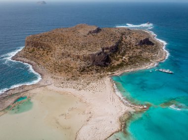 Balos Beach Cret Yunanistan, Balos plajı Yunanistan 'ın en güzel plajlarından biri. 