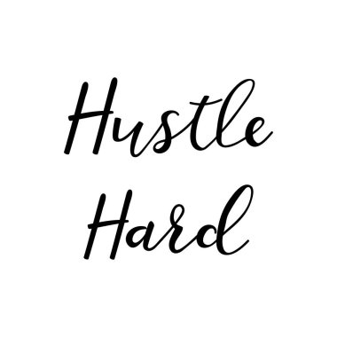 Daha hızlı. Mektup. Mürekkep çizimi. Beyaz arkaplanda izole edilmiş modern fırça kaligrafisi